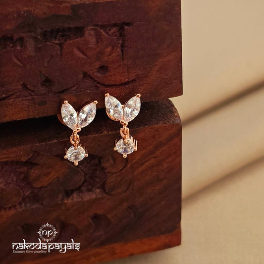 Rose Gold Sweetheart  Earrings (St3932)