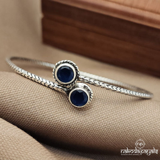 Blue Adjustable  Kada (K6139)