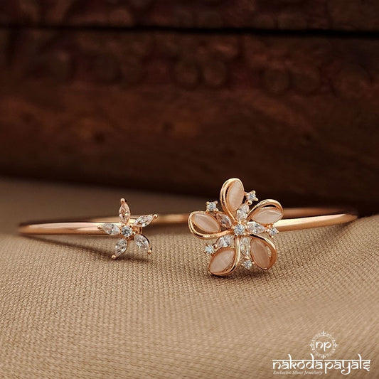 White Adjustable Kada (St3874)