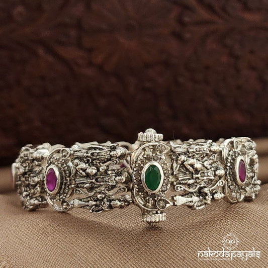 Ram Darbaar Green & Pink Kada  (K6216)