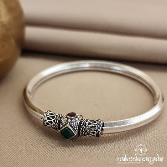 Openable Squarish Green Kada (K5250-53)