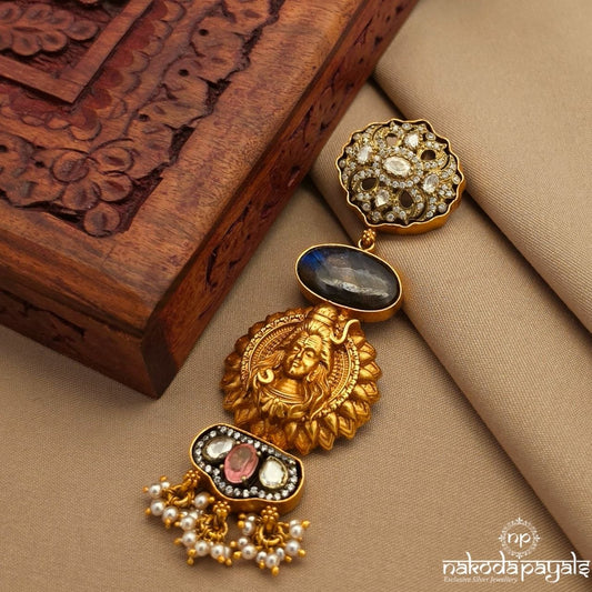 Pearl Drop Shiva Pendant (Gp2427)