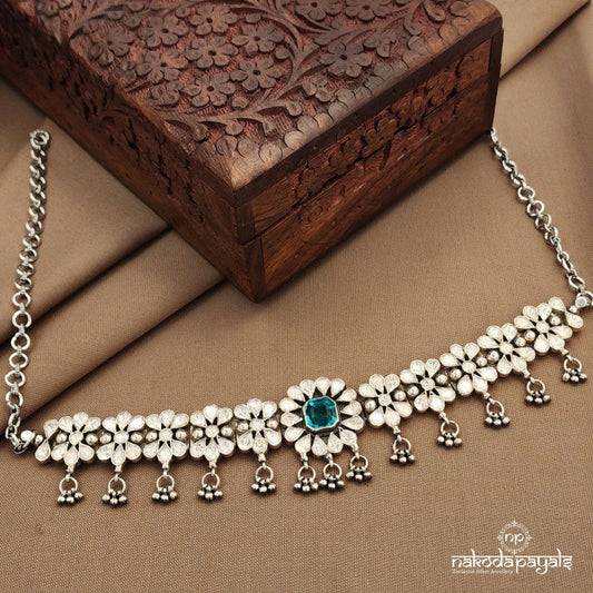Moissanite Green  Choker (N11500)