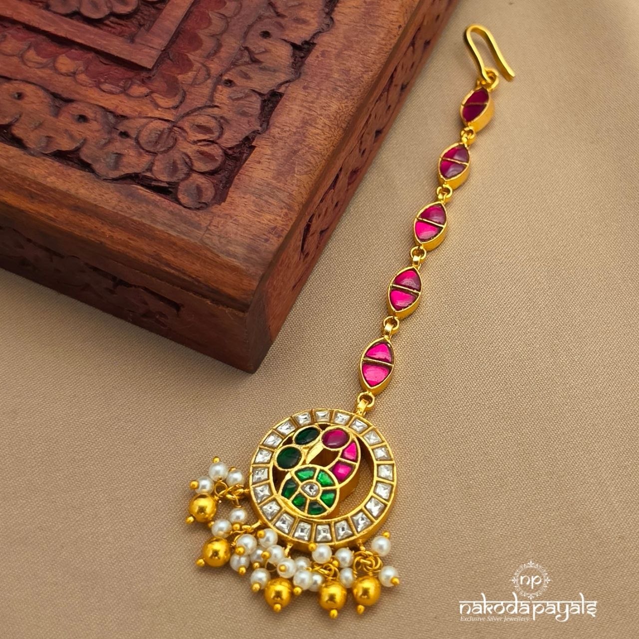 Peacock Exquisite Maang Tika (Gm1216)