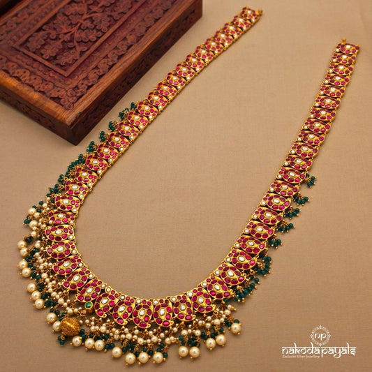 Traditional Reversible Mango Drop Neckpiece (Gn10461)