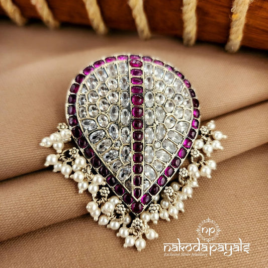 Shinney Pearled Drop Pendant (P2586)