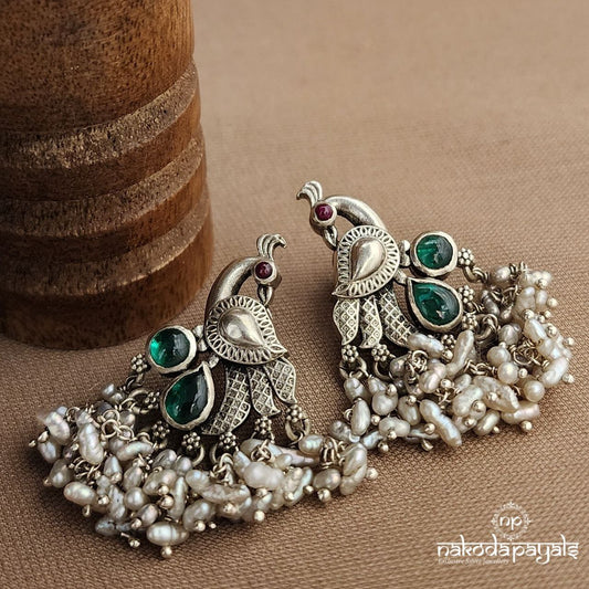 Peacock Guttapusalu Earrings (S3690)