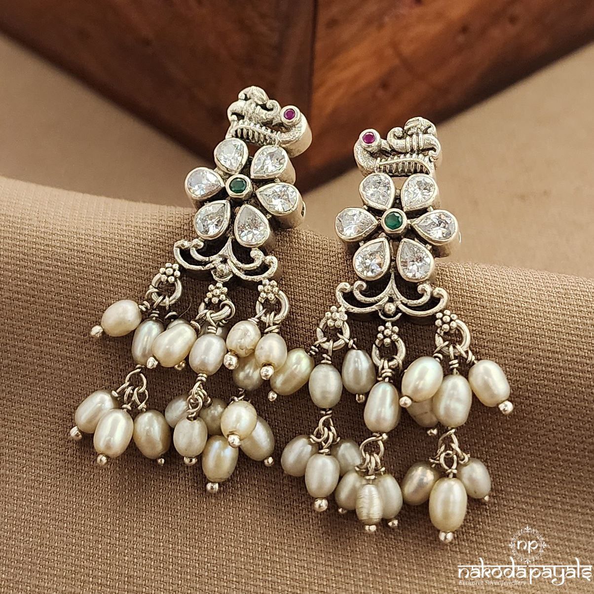 Pearled Guttapusalu Studs (S3735)