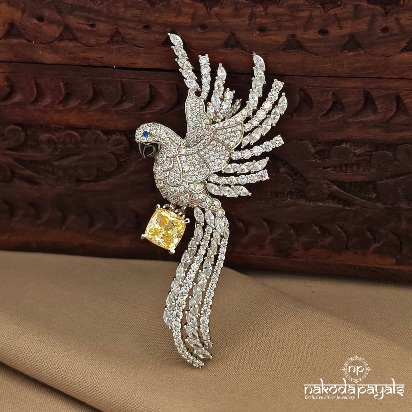 Celestial Parrot Brooch (St4081)