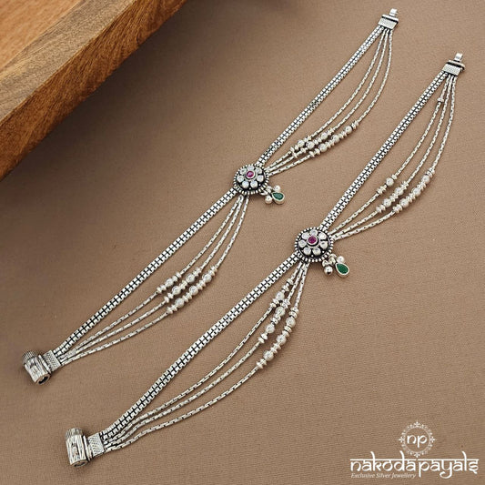 Circular MultiColor Anklets (A6685)