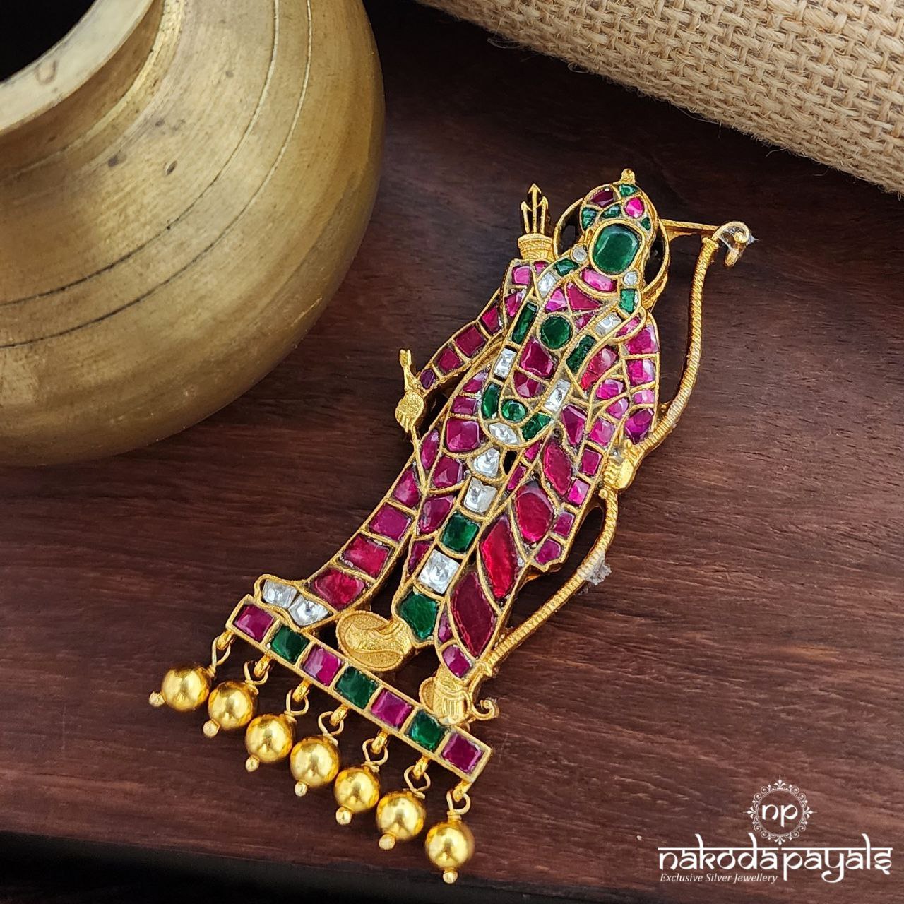 Sri Ram  kundan Pendant (Gp2025)