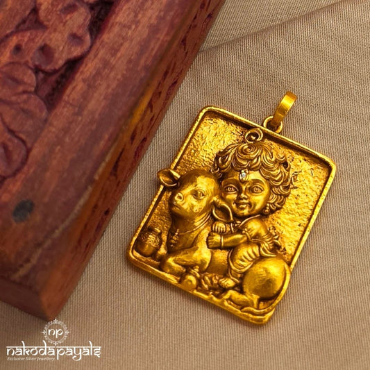 Squarish Krishna Pendant (Gp2214)