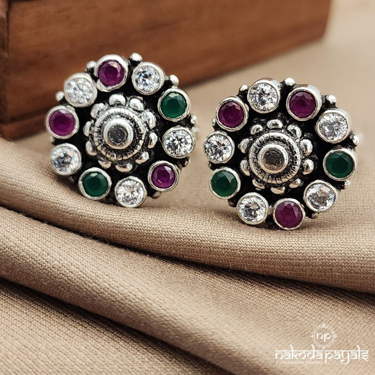 Colorful Circular Toerings (T4658)