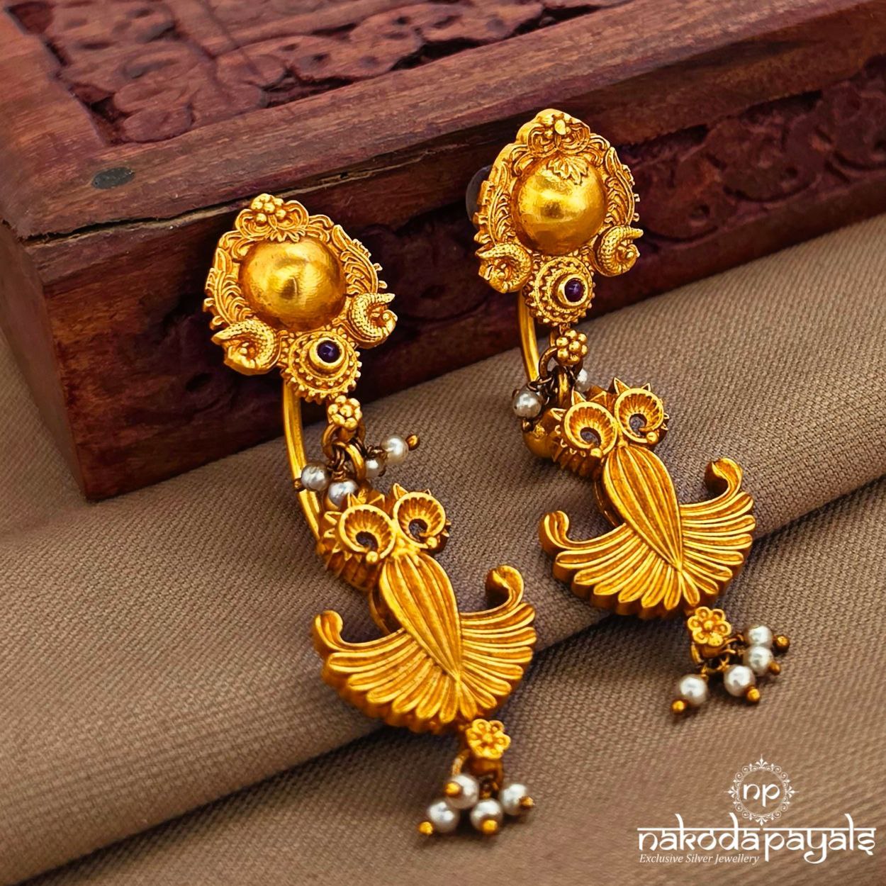 Unique Pearled Earrings (Ge10457)