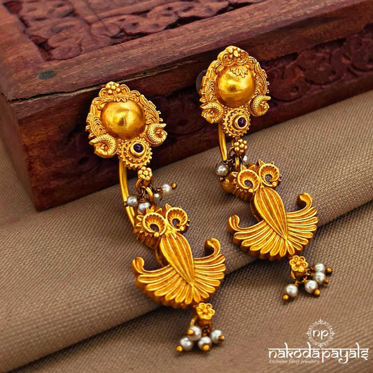 Unique Pearled Earrings (Ge10457)