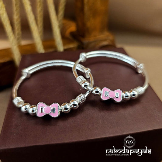 Pink Bow  Kada Pair (Ka9446)
