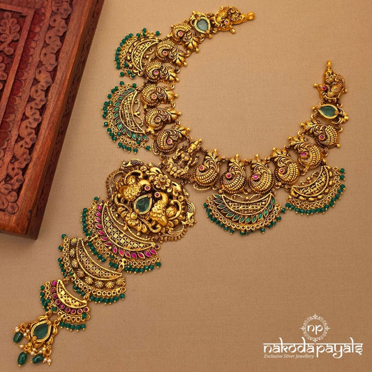 Kemp Traditional Lakshmi Neckpiece (Gn10191)