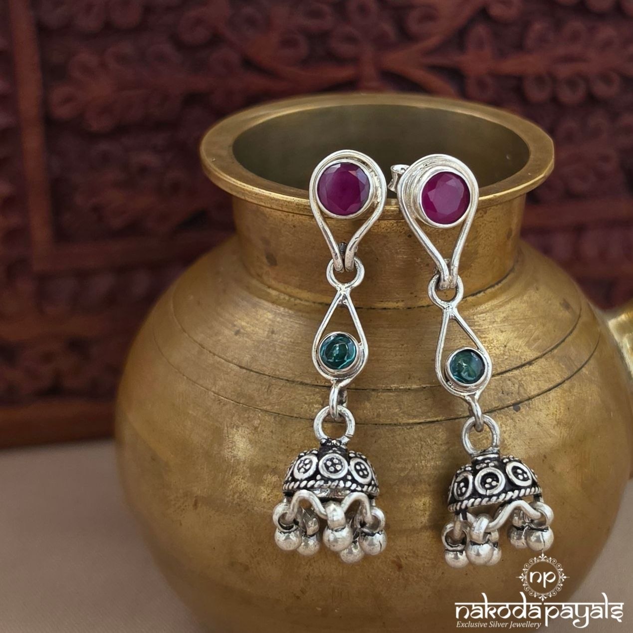 Exemplary Kemp Jhumka (J1852)