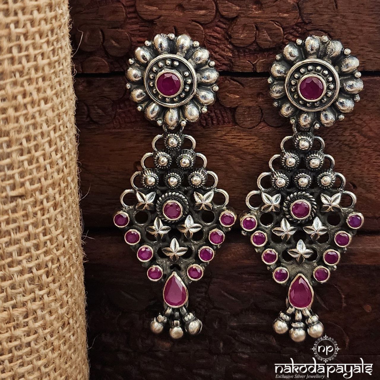 Oxidised Stunning Chandbali (C3627)