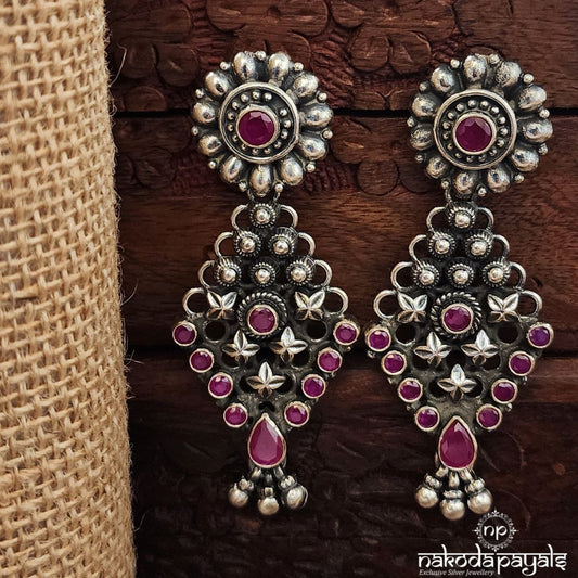 Oxidised Stunning Chandbali (C3627)