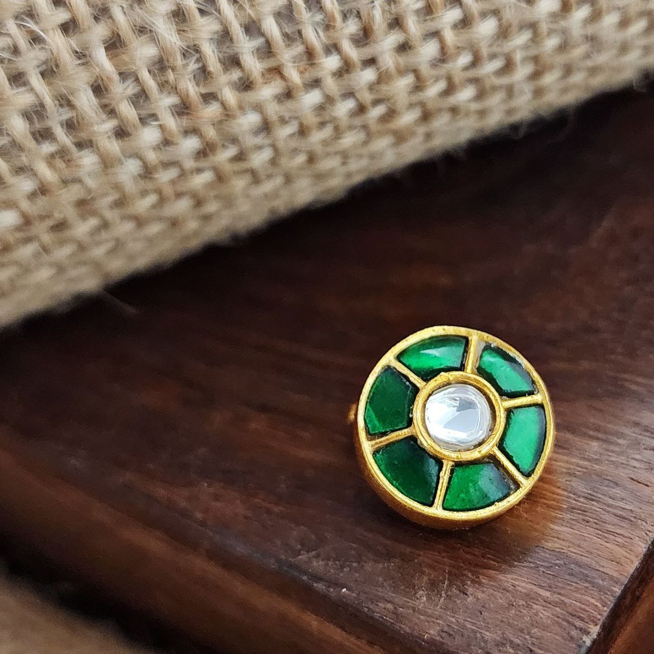 Kundan Clipon Nosepin (Np714)