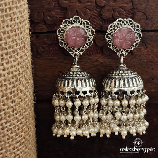 Stunning Pinkish Jhumka  (J1385)