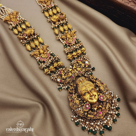 3D Lakshmi Kundan Neckpiece (Gn9594)
