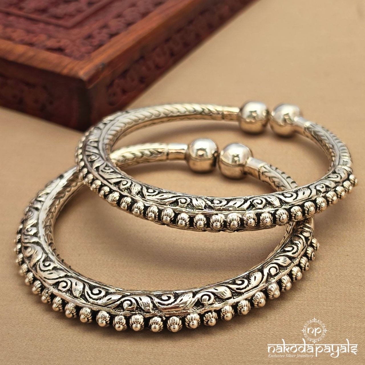 Floral tribal Kada (A2363)