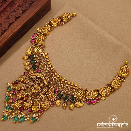 Traditional Kemp Lakshmi Neckpiece (Gn10299)