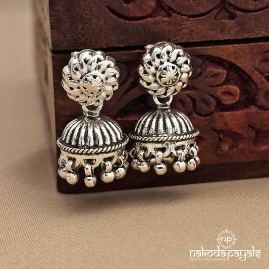 Floral Ball Drop Jhumka (J1833)