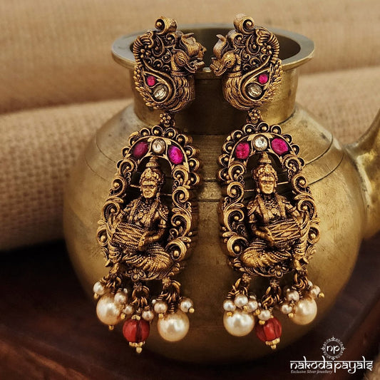 Mayur Kundan Earrings (Ge9033)