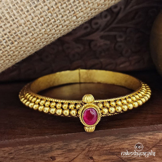 Pink Oval Openable screw Kada (2.6) (Gk3174)