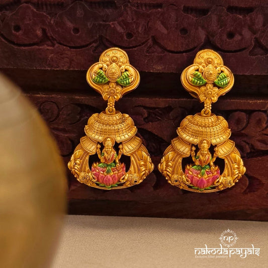 Lakshmi Leafy Earrings (Ge10834)
