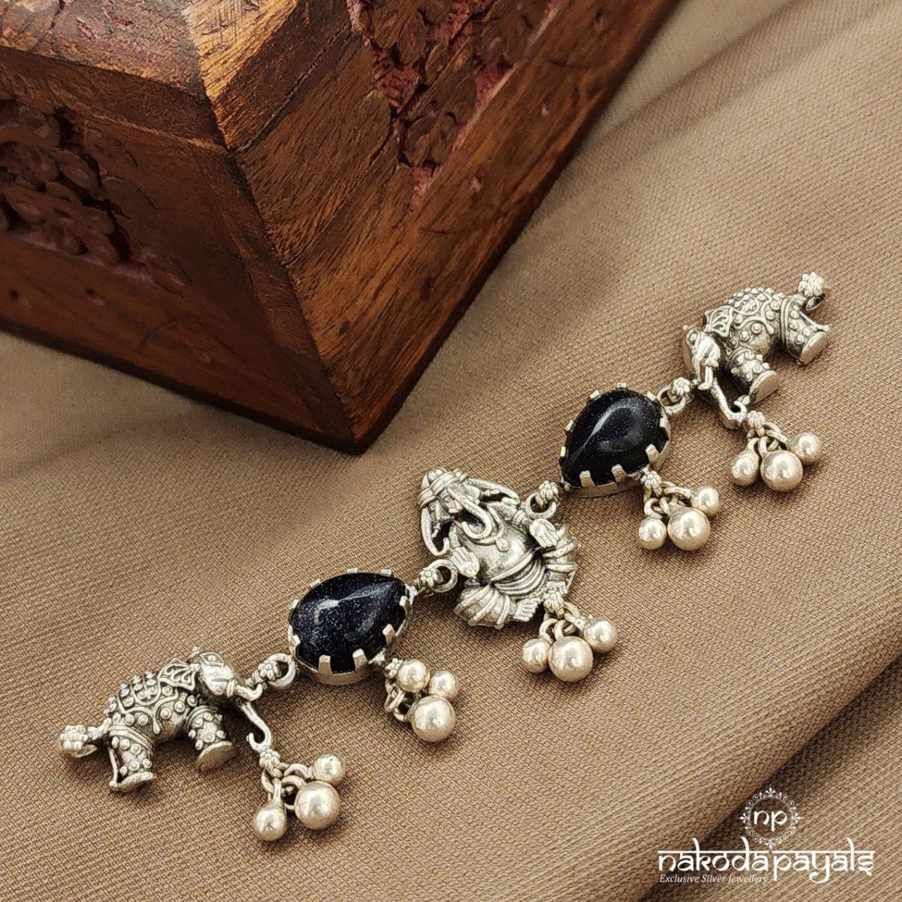 Ganesha Blue Choker (N11420)