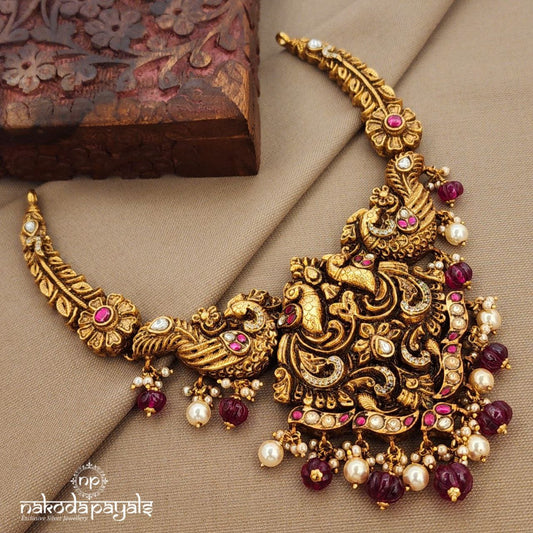 Elegant Kundan Neckpiece (Gn9710)