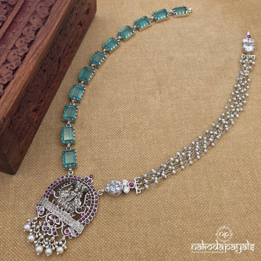 Lotus Lakshmi Pearl Neckpiece (N11977)
