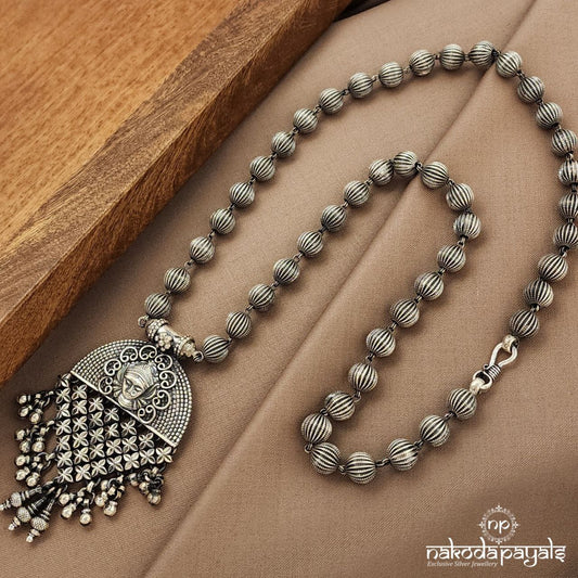 Tribal Floral Ball Neckpiece (N11004)