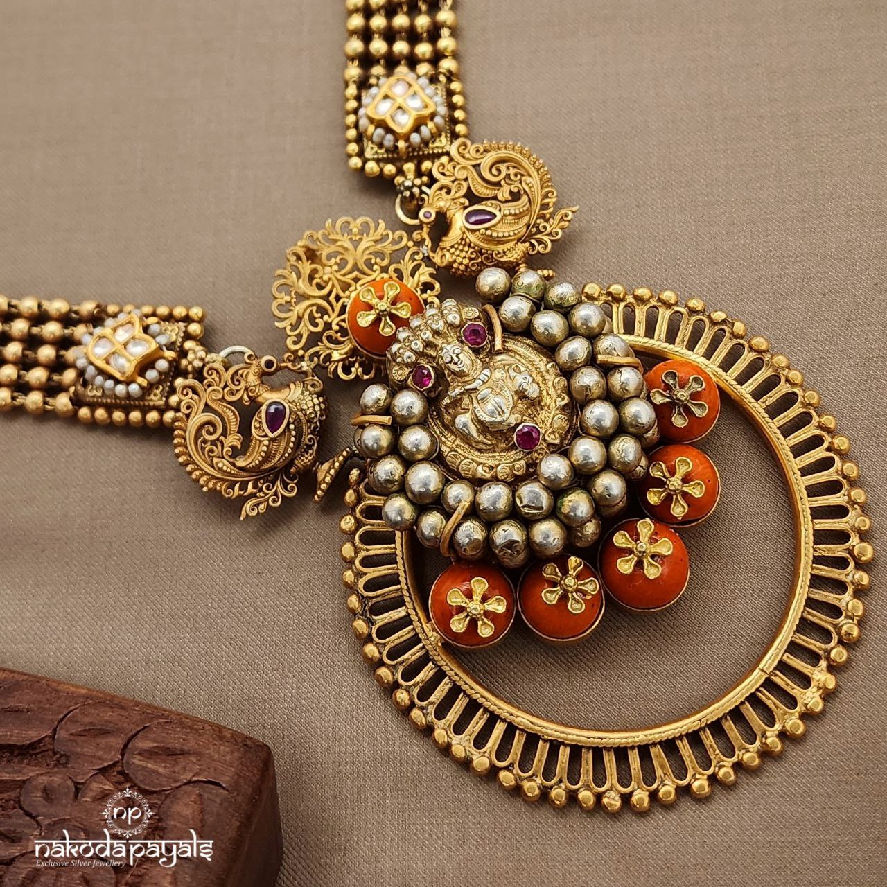 Krishnan Kundan Neckpiece (Gn9246)