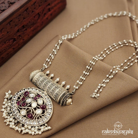 Traditional Pearled Neckpiece (N11598)