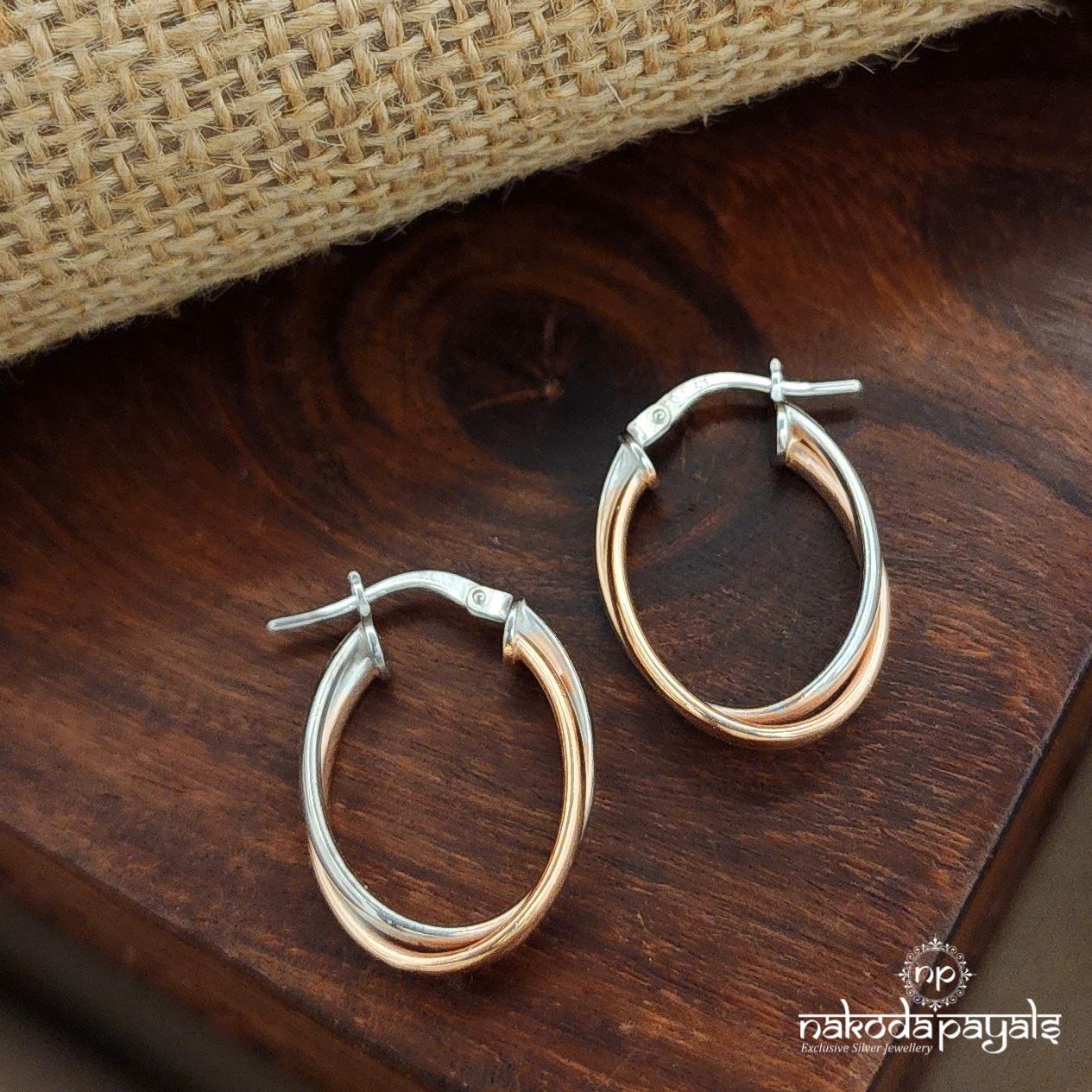 Rose Gold Oval Bali (B0563)