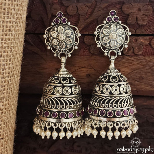 Gorgeous Floral Jhumka (J1436)