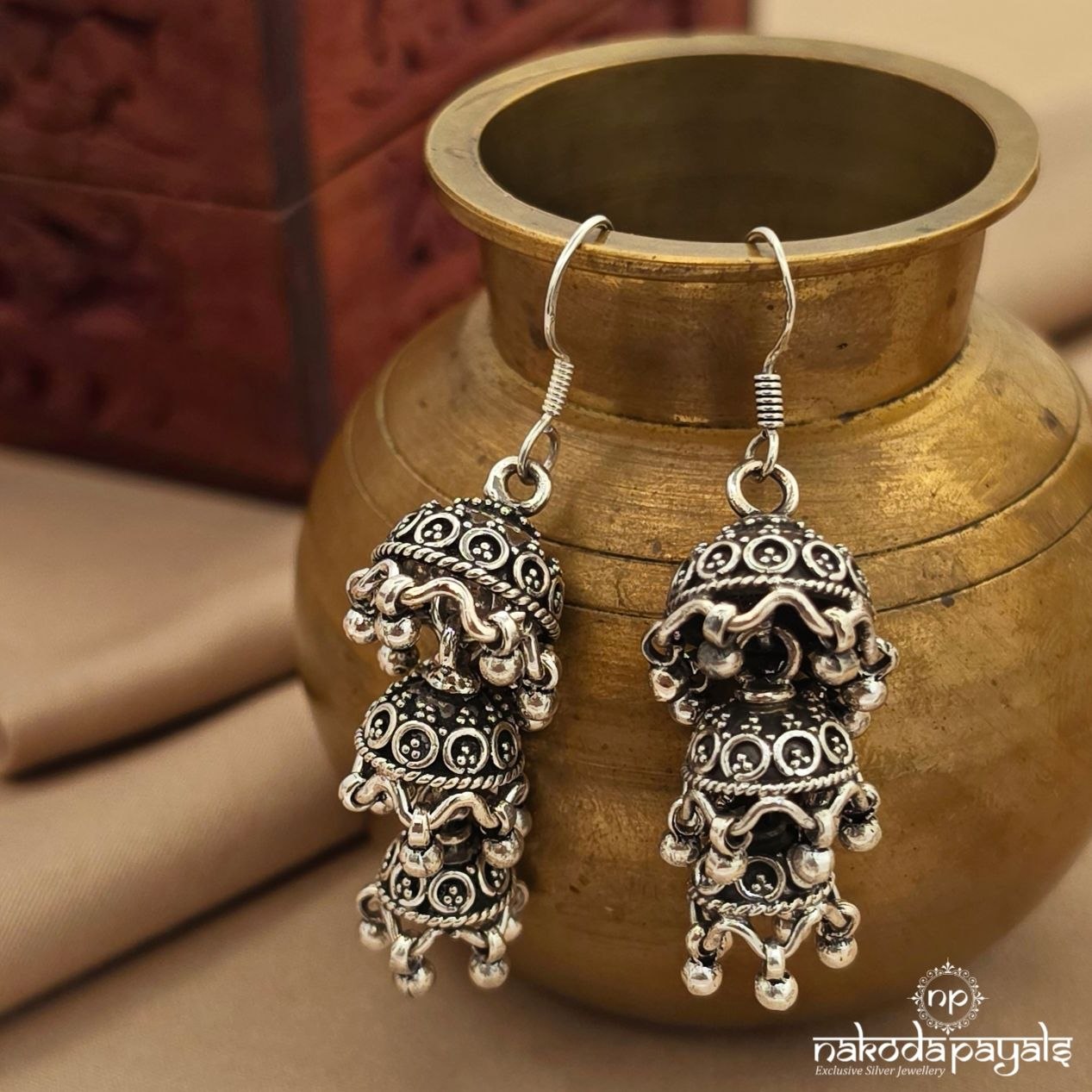 Learned Oxidesed Jhumka (J1719)