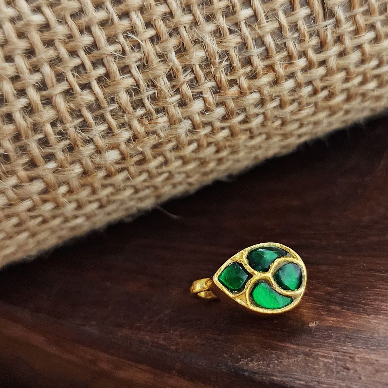 Kundan Clipon Nosepin (Np723)