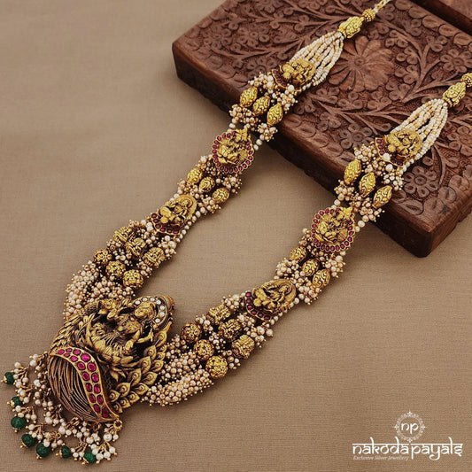 Maha Lakshmi Kundan Neckpiece (Gn9593)