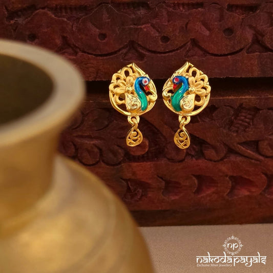 Peacock Endearing Studs (Ge10852)