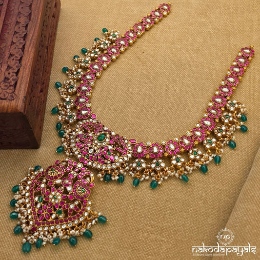 Peacock Kundan Neckpiece (Gn10530)