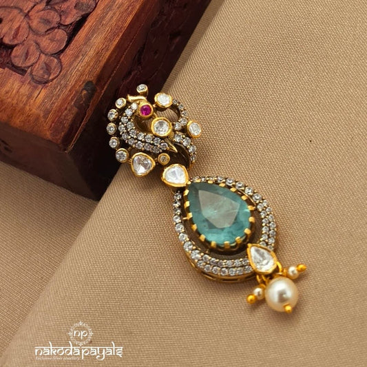 Peacock Moissanite Pendant (Gp2333)