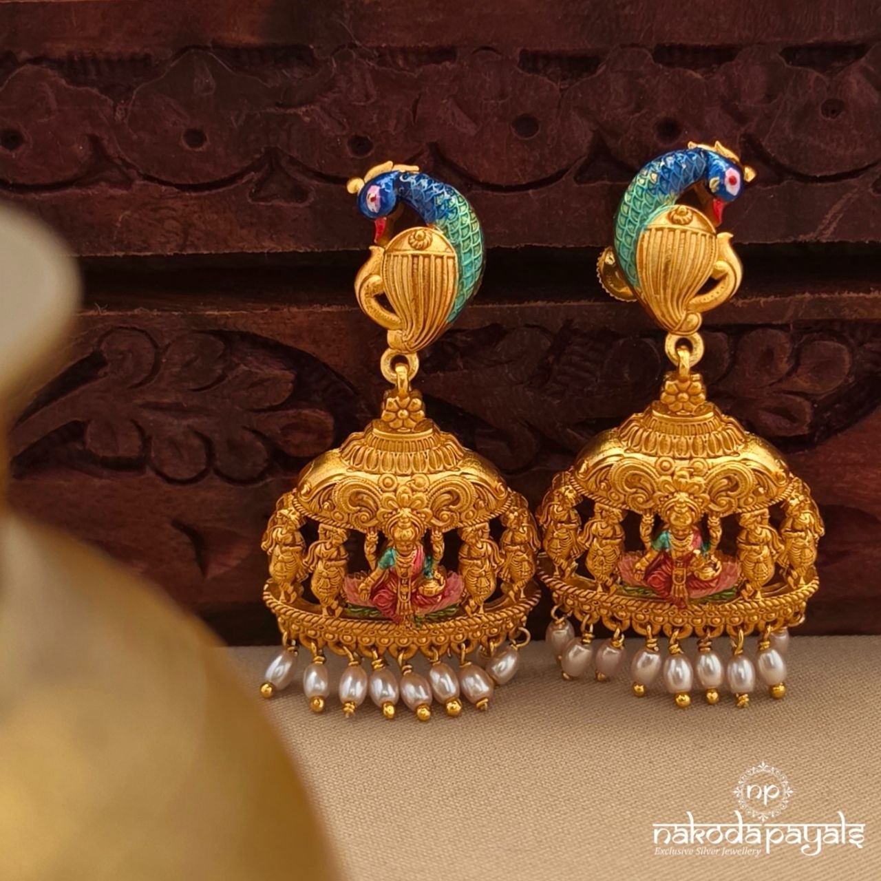 Elegant Lakshmi Chandbali (Ge10841)