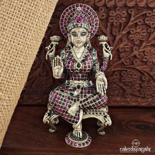 Big Red Lakshmi Idol (Aa0593)