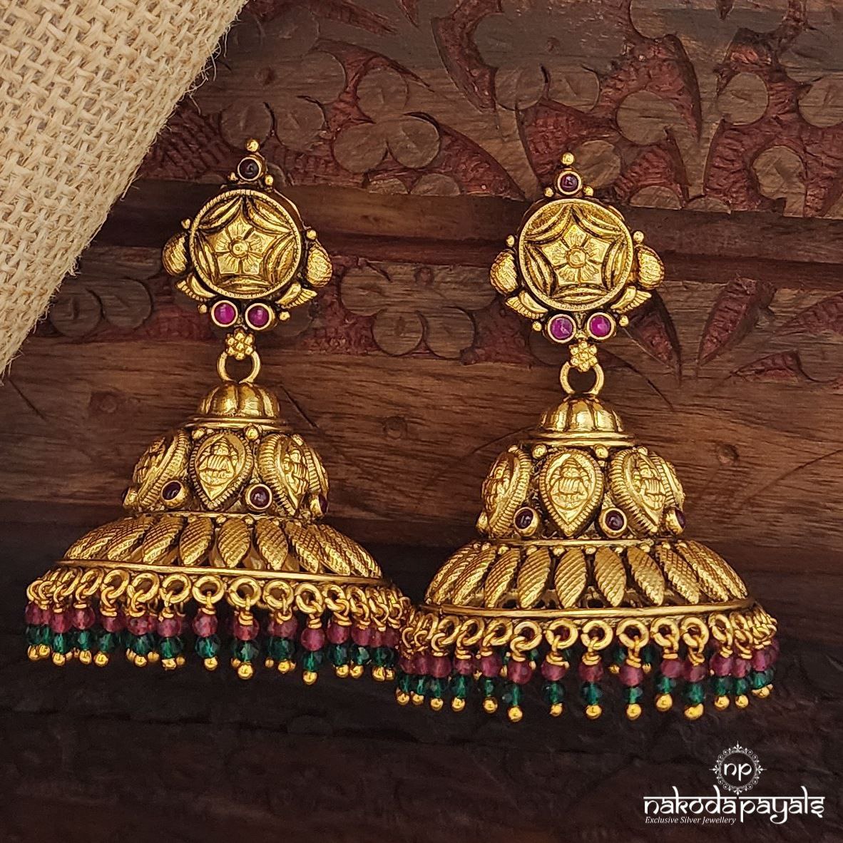 Traditional Lakshmi Jhumka (Ge10025)